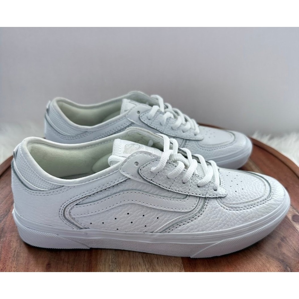 Vans Rowley Pro 66/99 White‎ Leather Men 6.5 Women 8 New Skate Shoes